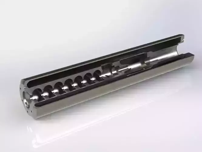 KSUZ M Suppressor based monocore Free 3D model