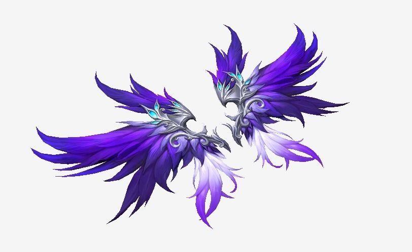 Futuristic Wing Low-poly 3D model_10