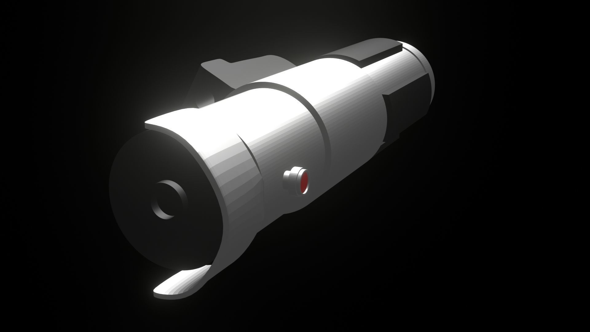 Yoda Lightsaber only handle 3D model_3