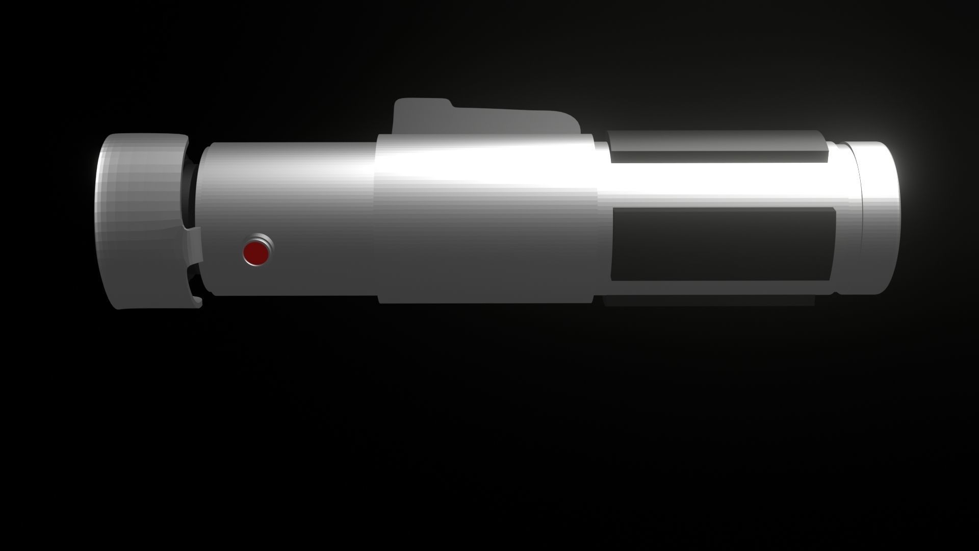 Yoda Lightsaber only handle 3D model_2