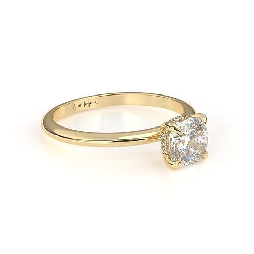 Cushion Engagement RIng Free 3D print model