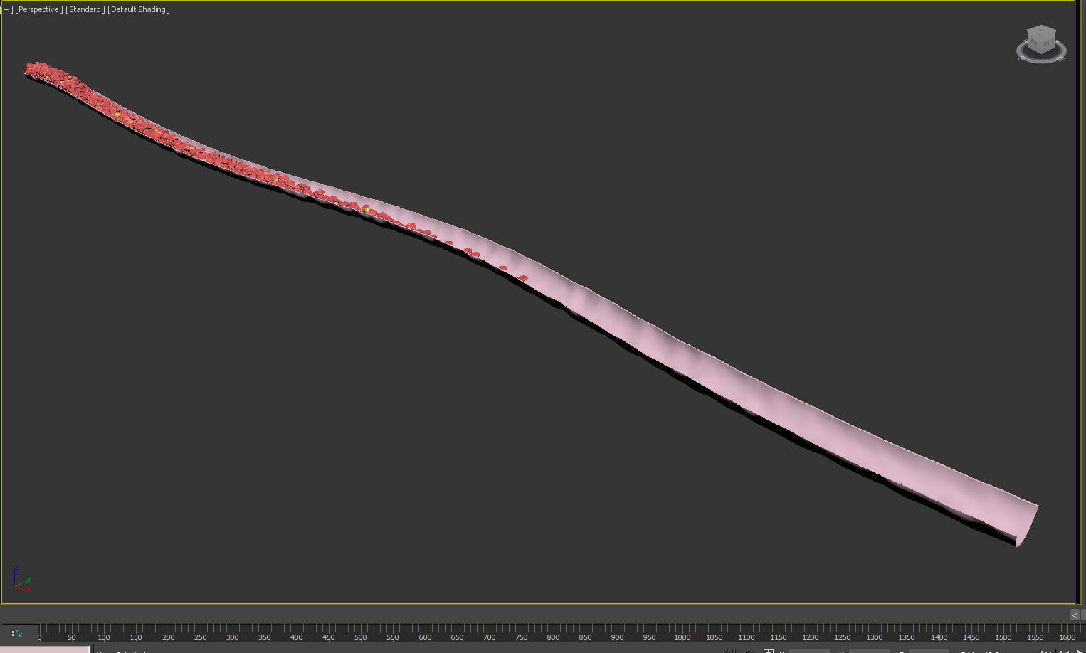 Blood Flow Vessel Heart Beat Pressure Animation 3D model_12