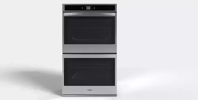 Whirlpool double door microwave wall oven 