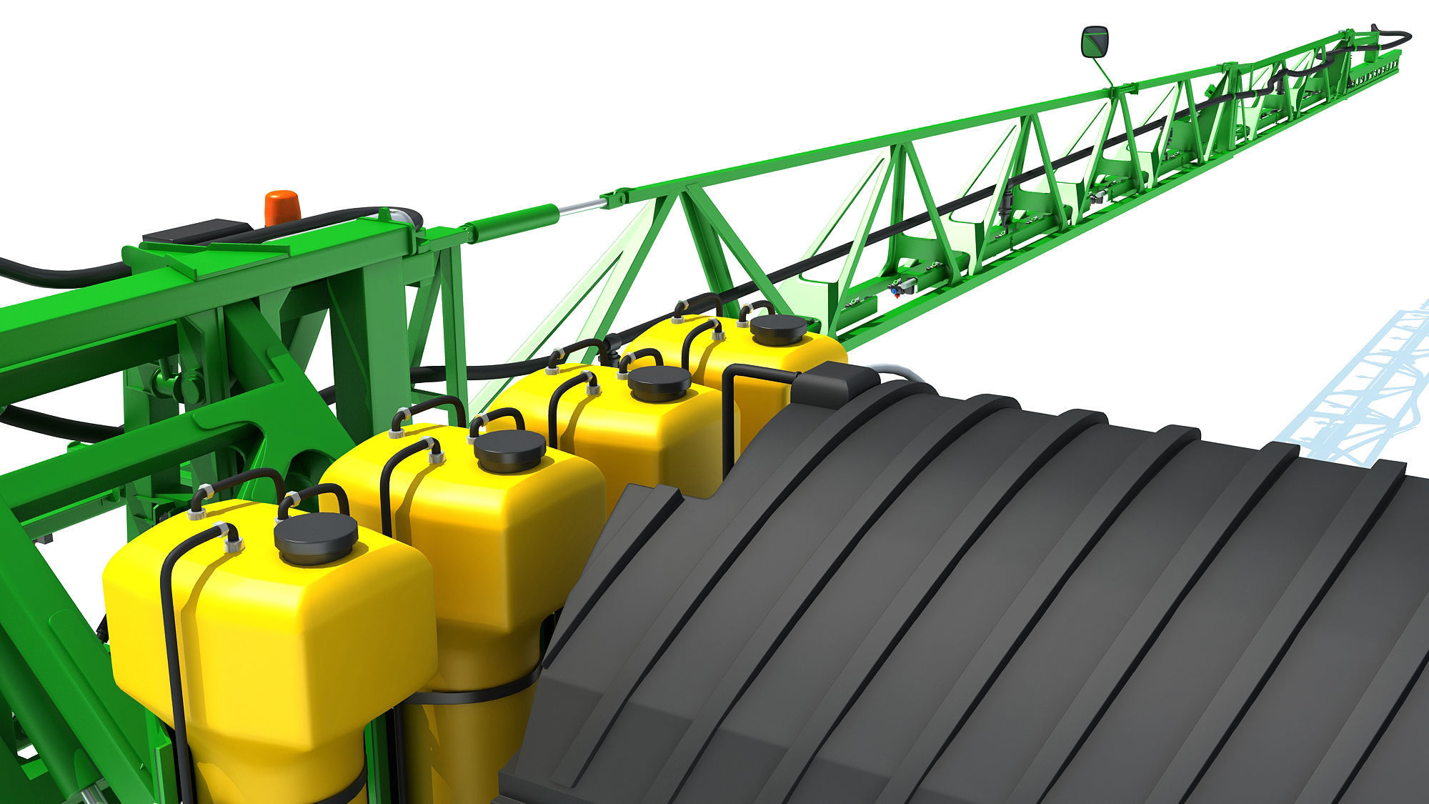 Sprayer and Spreader Machine 3D model_20