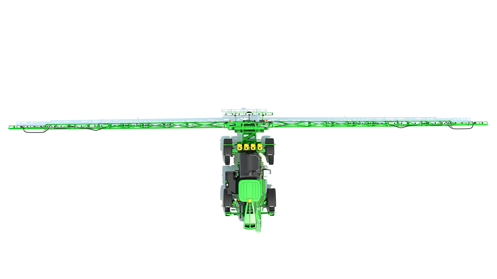 Sprayer and Spreader Machine 3D model_15