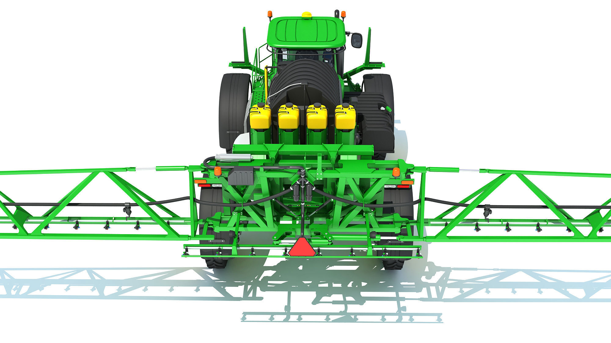 Sprayer and Spreader Machine 3D model_5