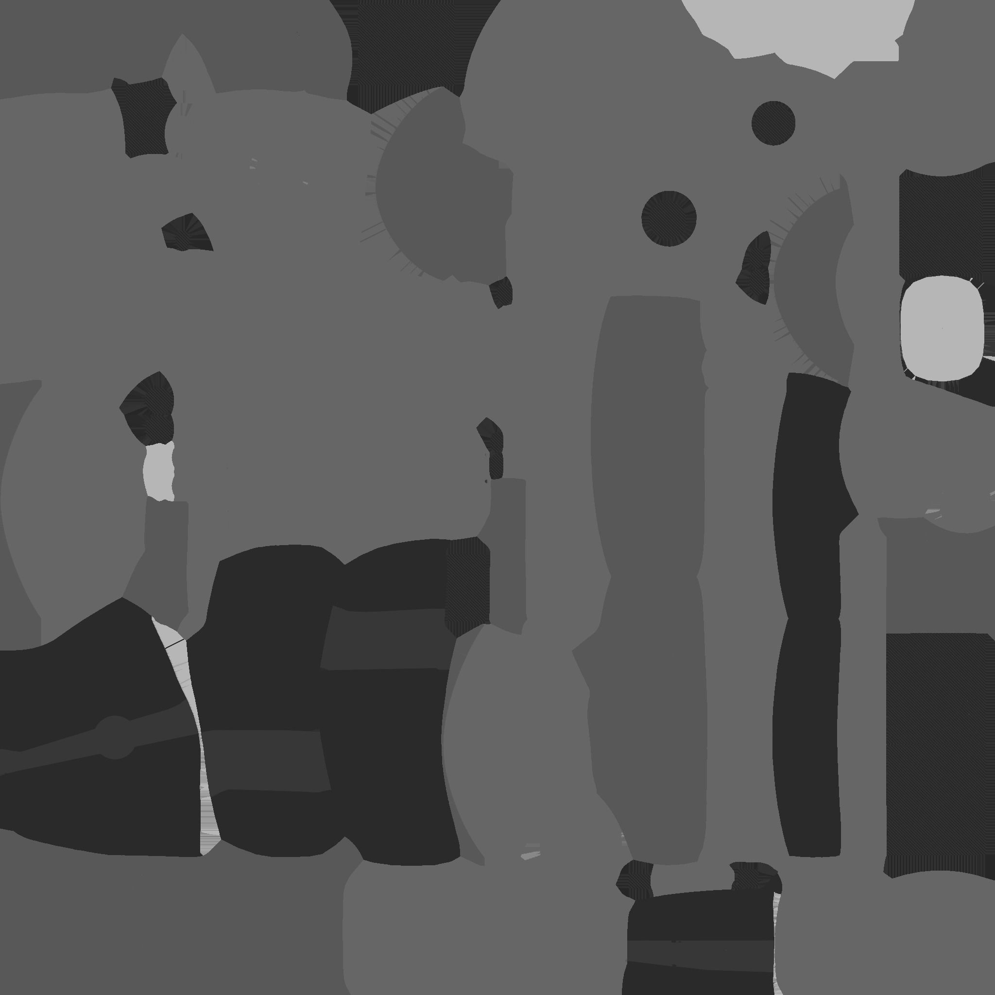 Cartoon Kart A09 Black - Vehicle Racing Design Low-poly 3D model_24