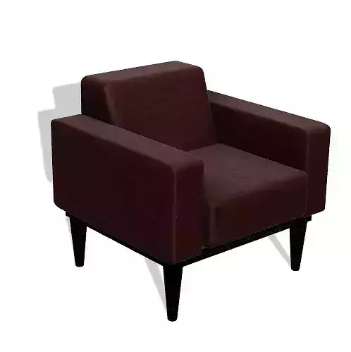 Armchair leather lounge chair