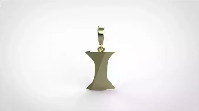  pendant alphabet rebucked  I small 