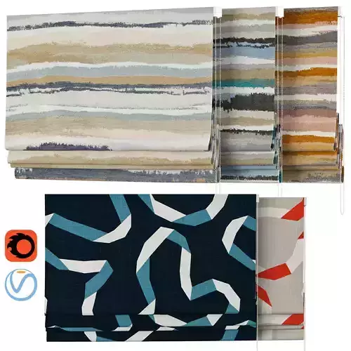 Roman Curtains 161 ROBERT ALLEN CUBANO and VENTO RIBBON