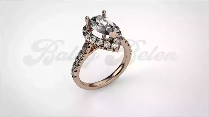 Woman ring diamond R00287