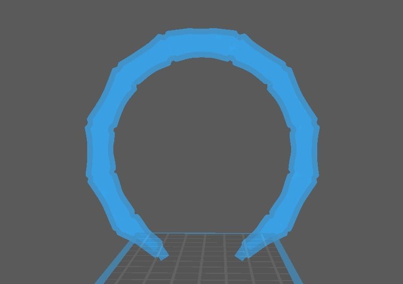 Bamboo Earring 3D print model_2