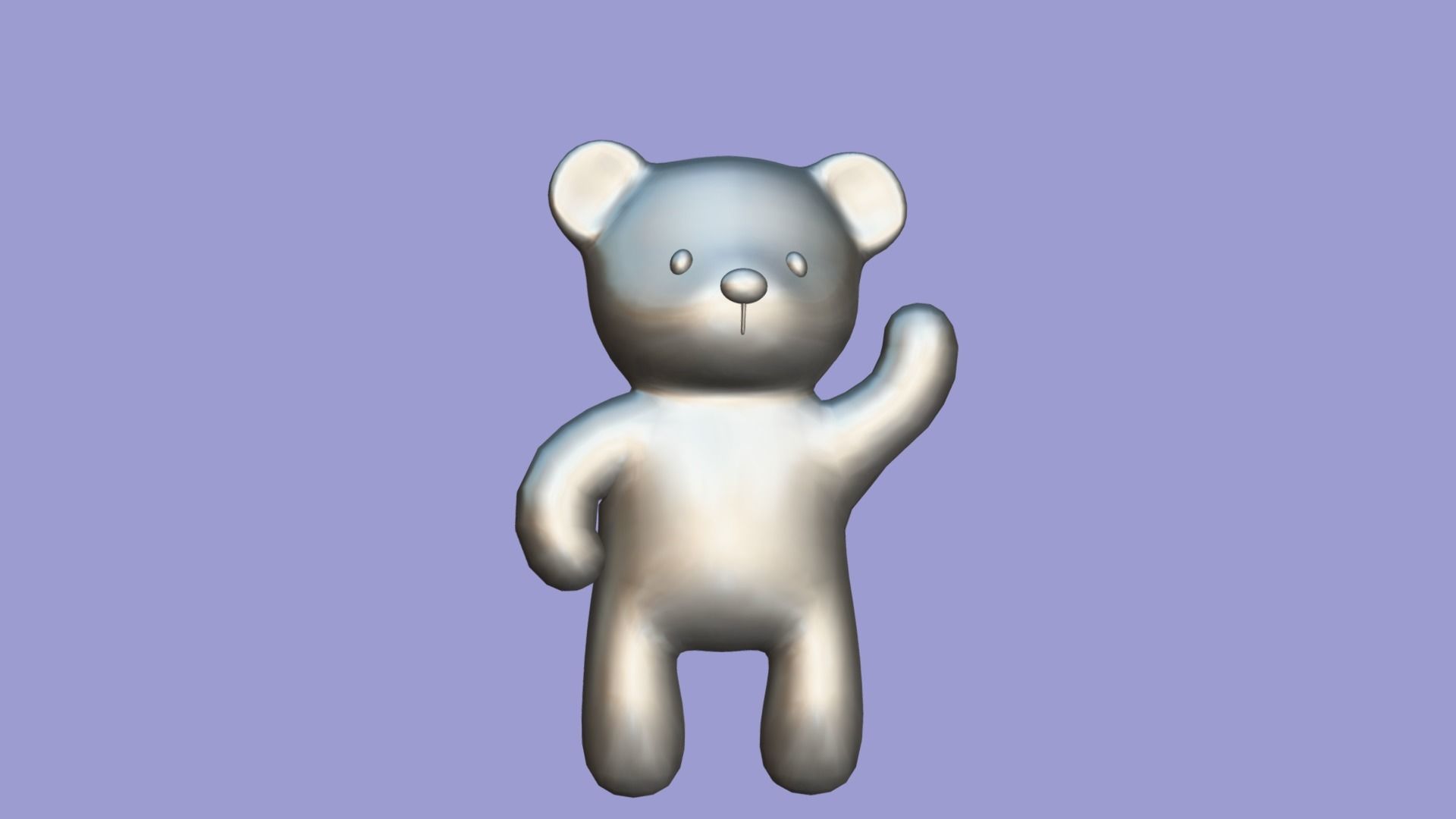 Teddy Bear 3D model 3D model_8