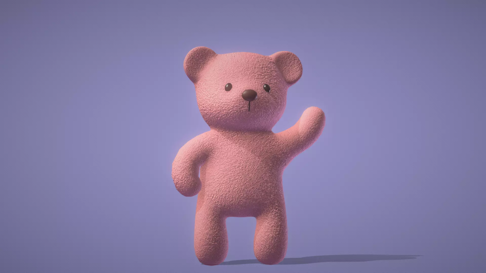 Teddy Bear 3D model 3D model_0