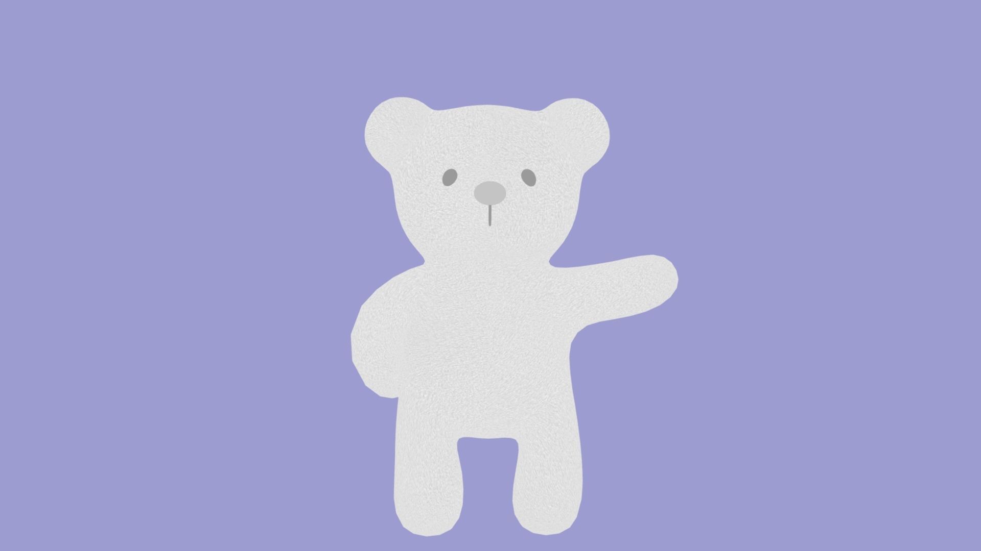 Teddy Bear 3D model 3D model_7