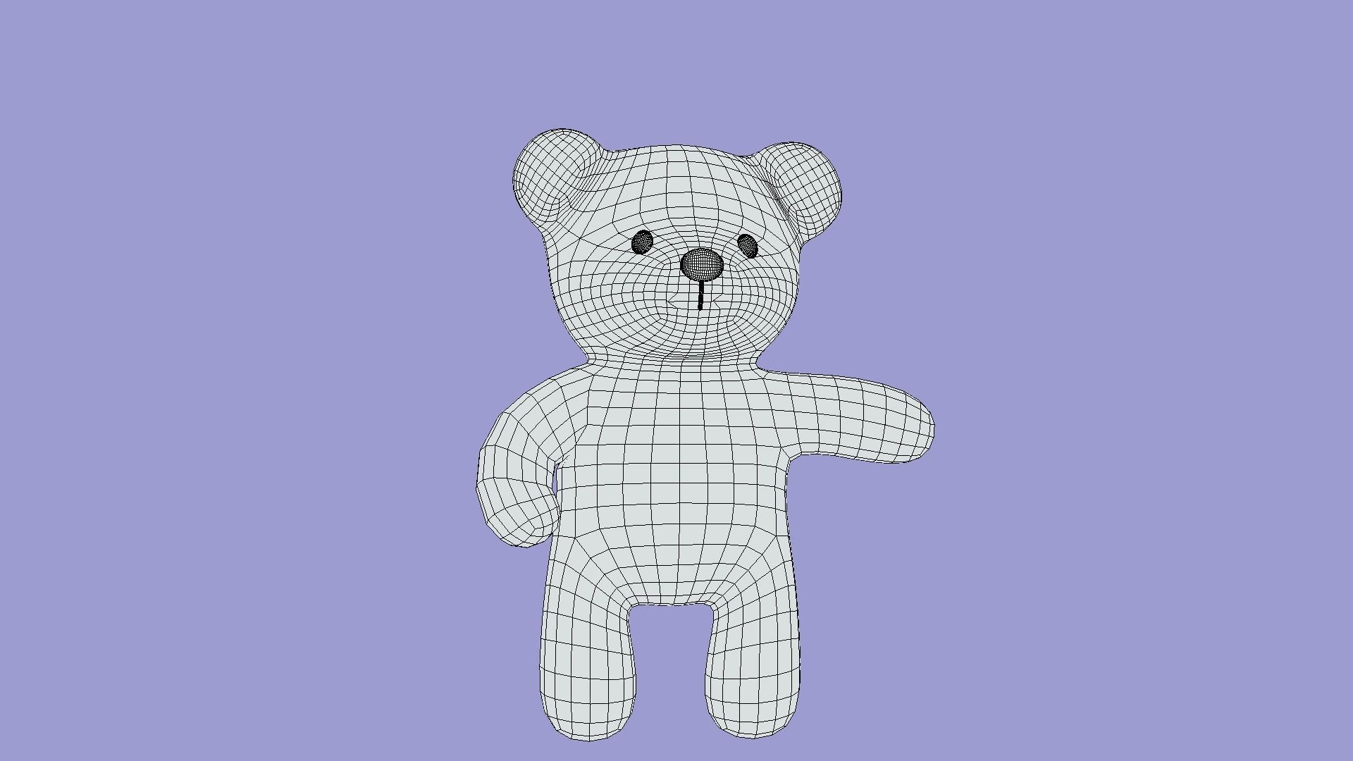 Teddy Bear 3D model 3D model_2