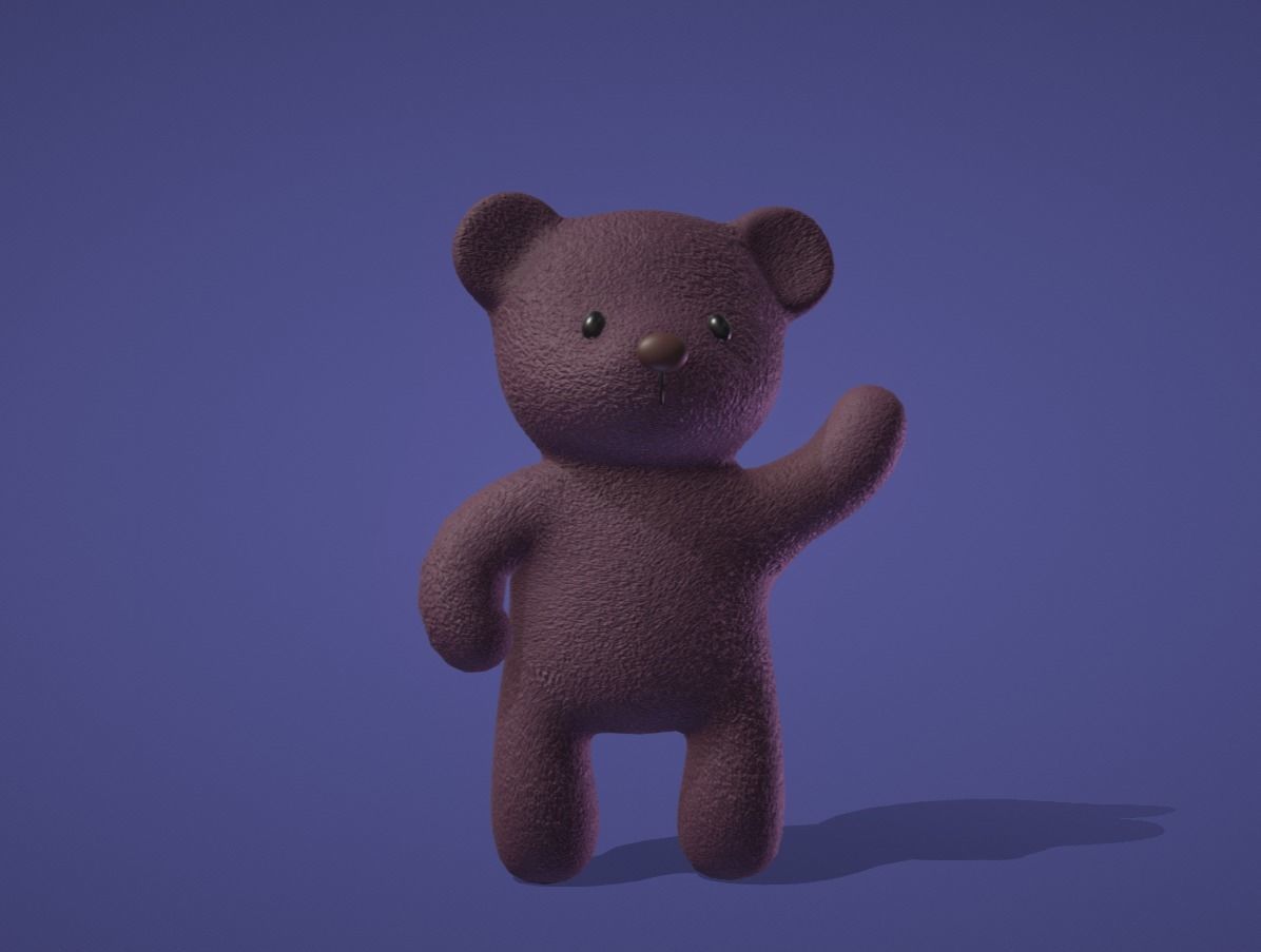 Teddy Bear 3D model 3D model_10