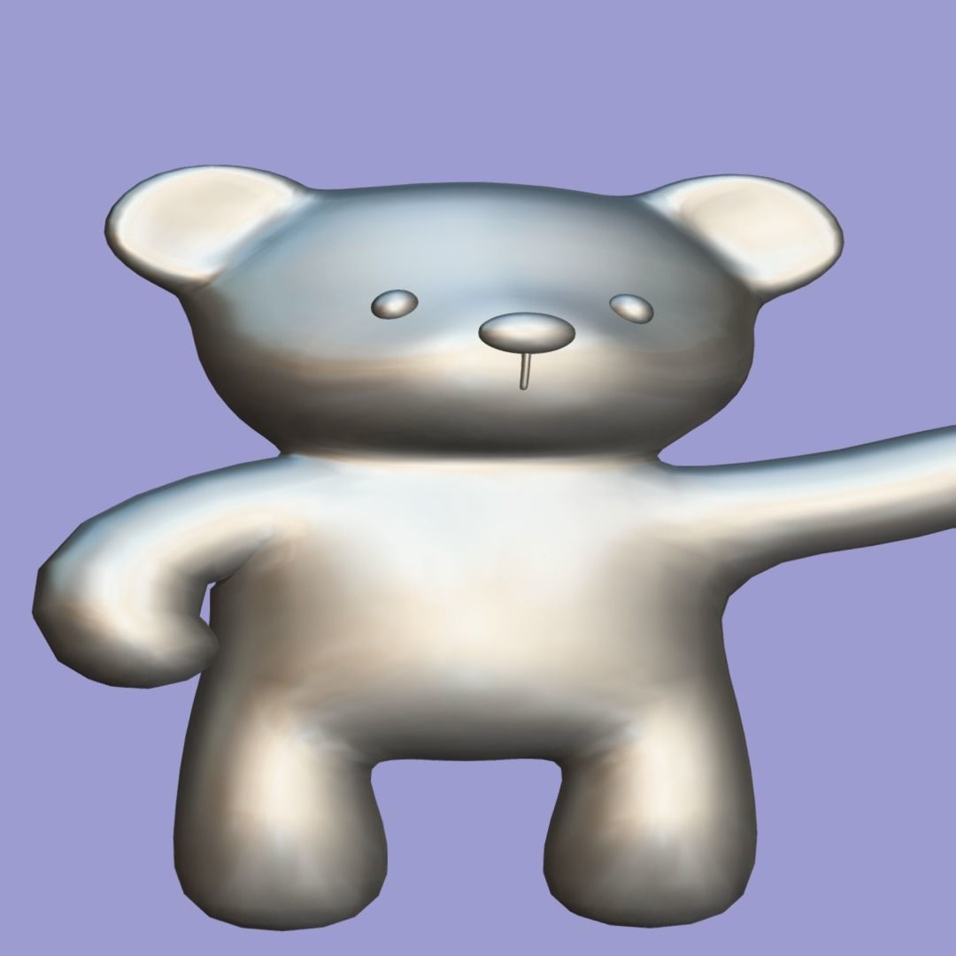 Teddy Bear 3D model 3D model_9