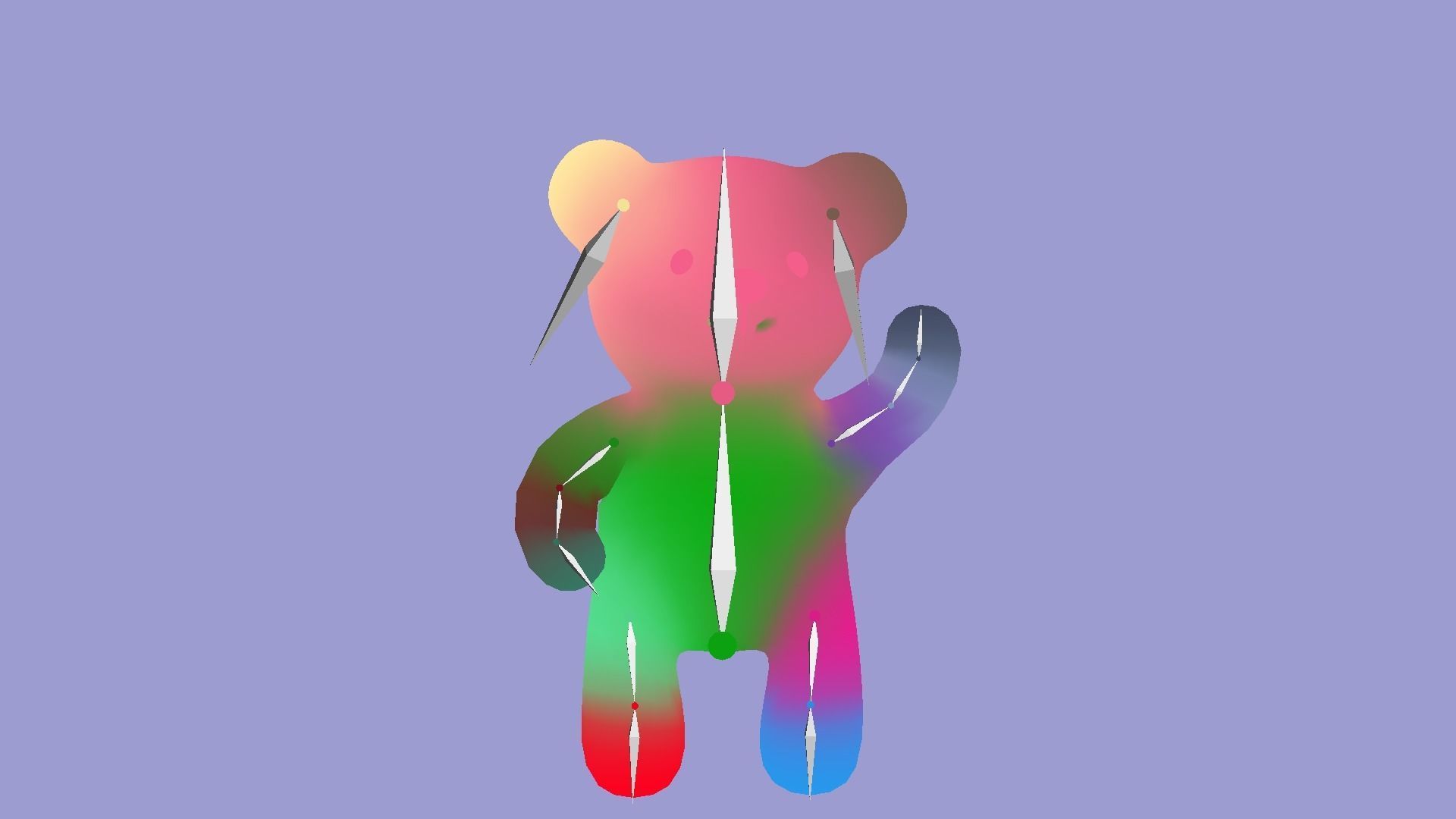 Teddy Bear 3D model 3D model_5