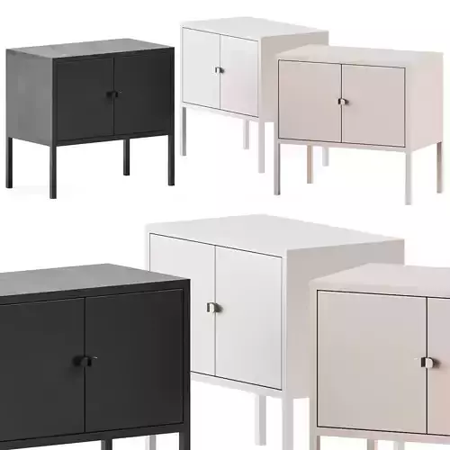 Ikea Lixhult Bedside Cabinet