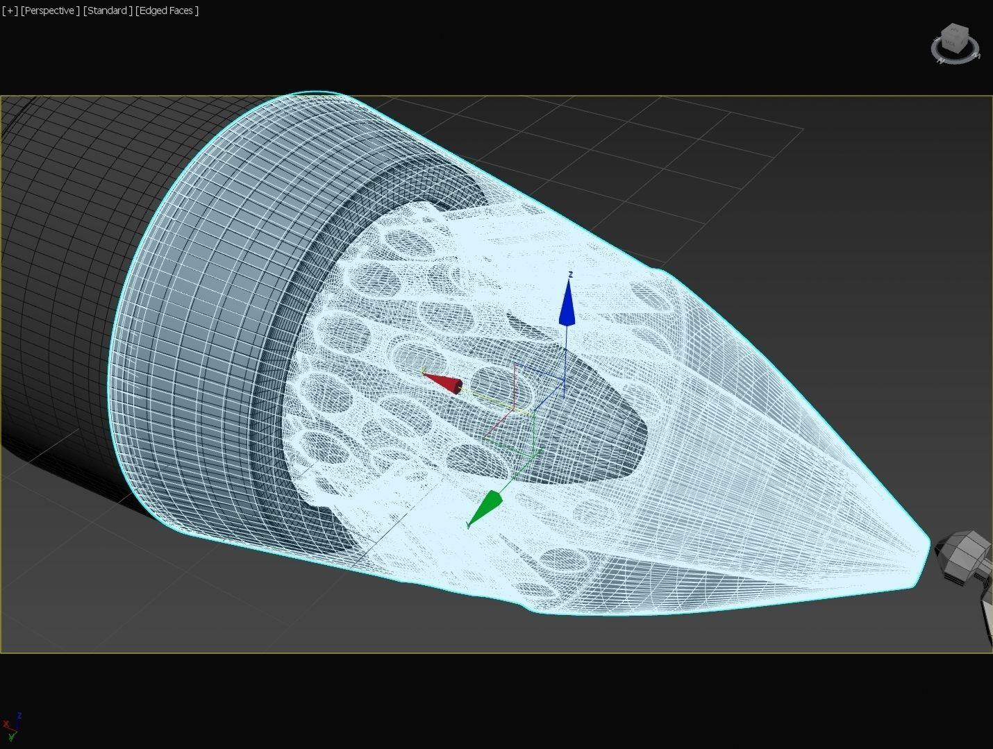 Dutch Deflective Engine Guard - Concept 3D model_9