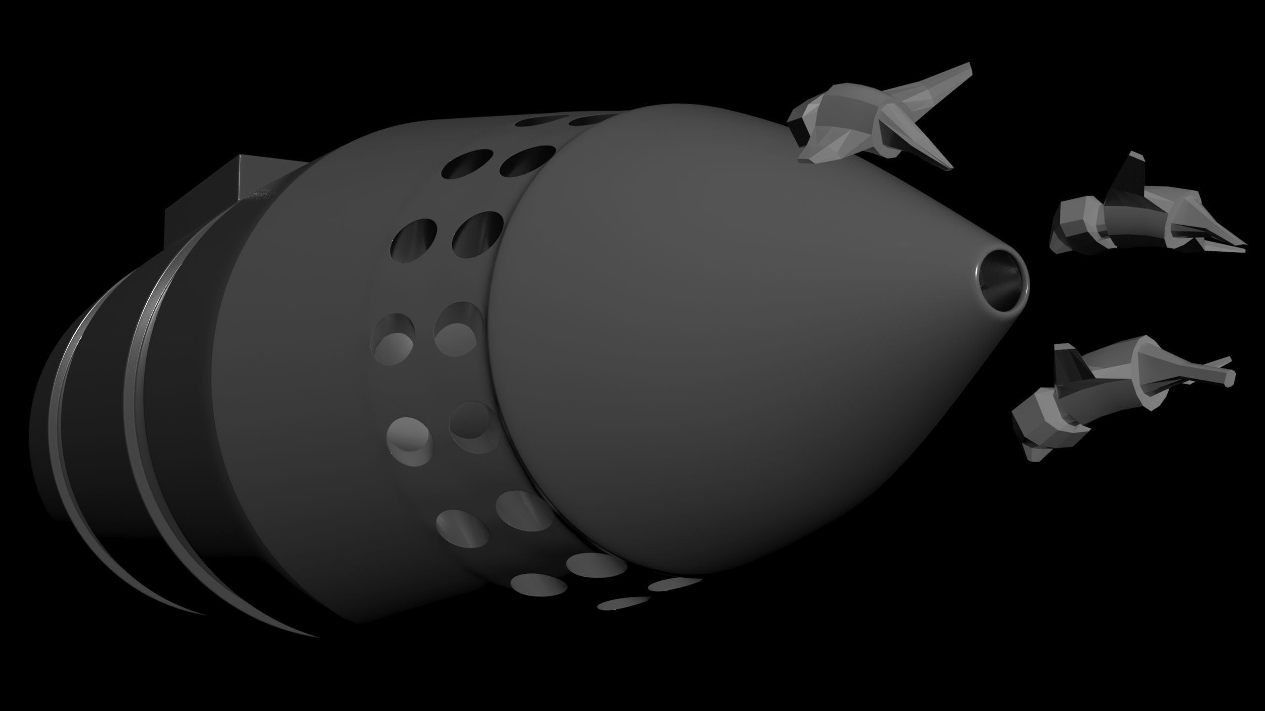 Dutch Deflective Engine Guard - Concept 3D model_5