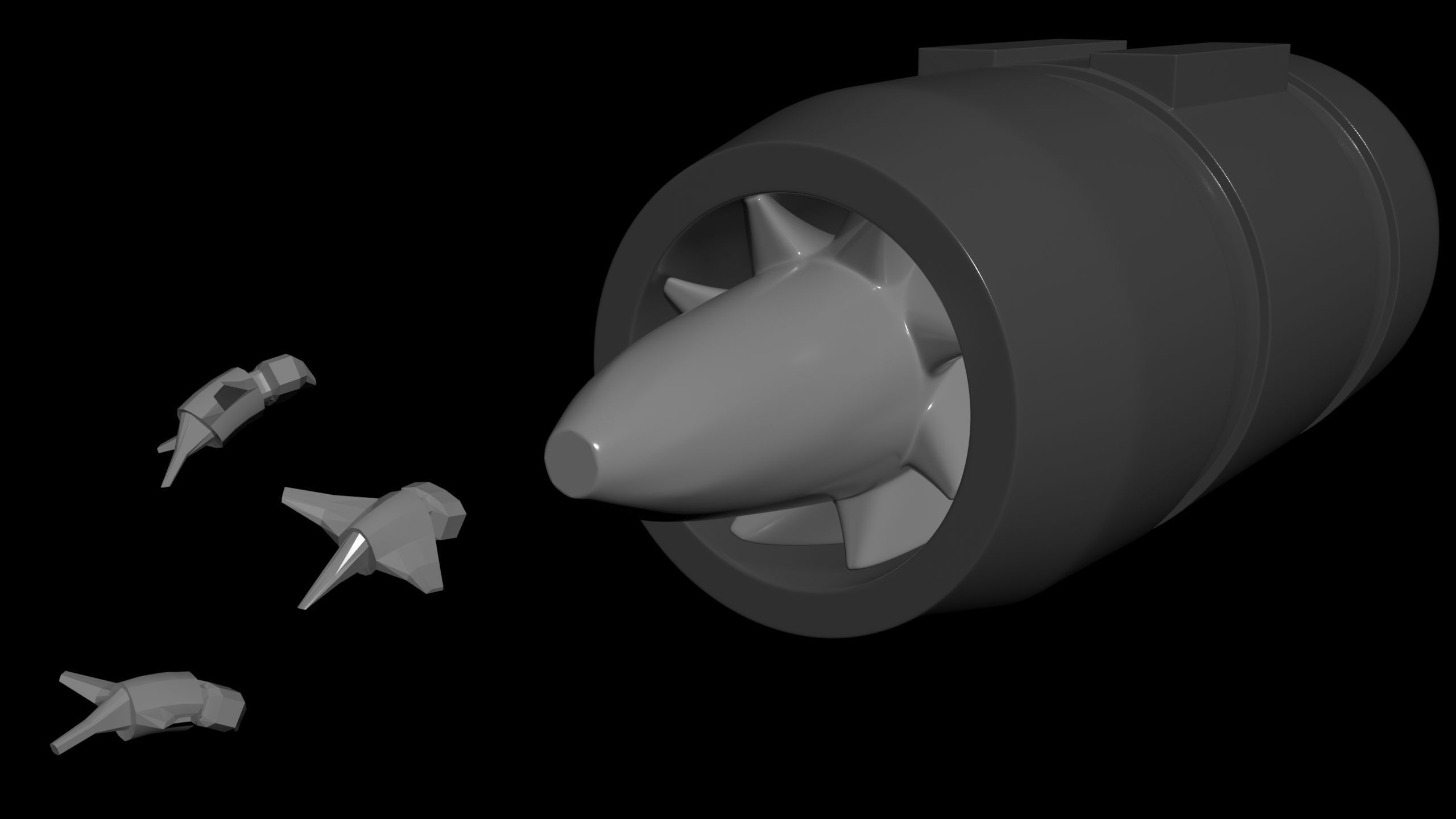 Dutch Deflective Engine Guard - Concept 3D model_2