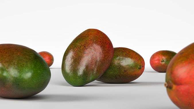 Mango 3D model 2