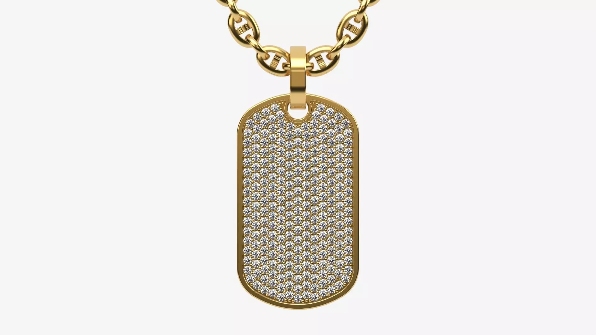 TAG pendant Version 16 3D print model_0