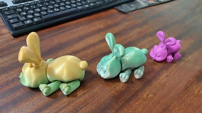 Clumsy Bunny 3D print model