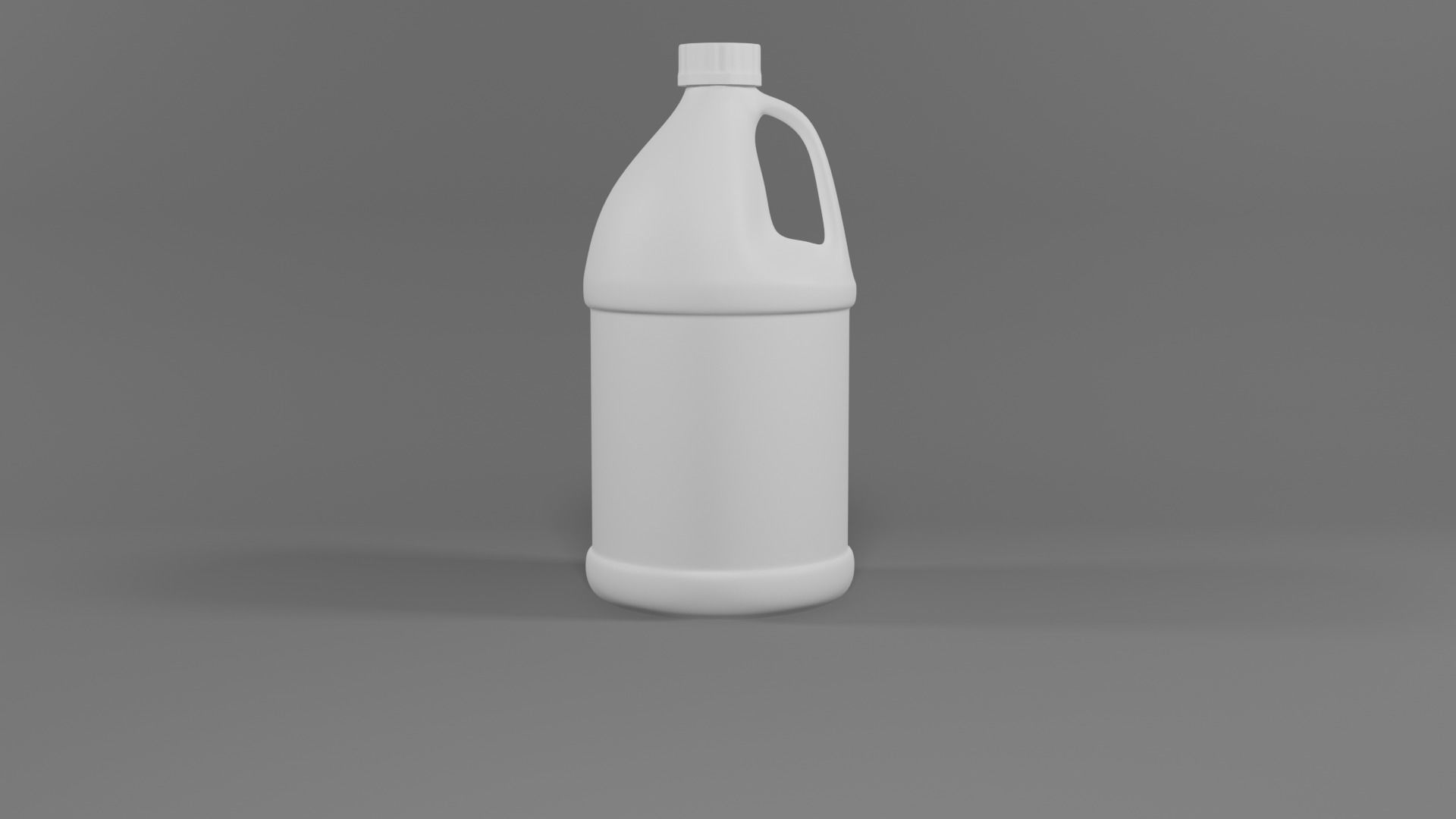 Gallon Jug Bottle 3D model_3