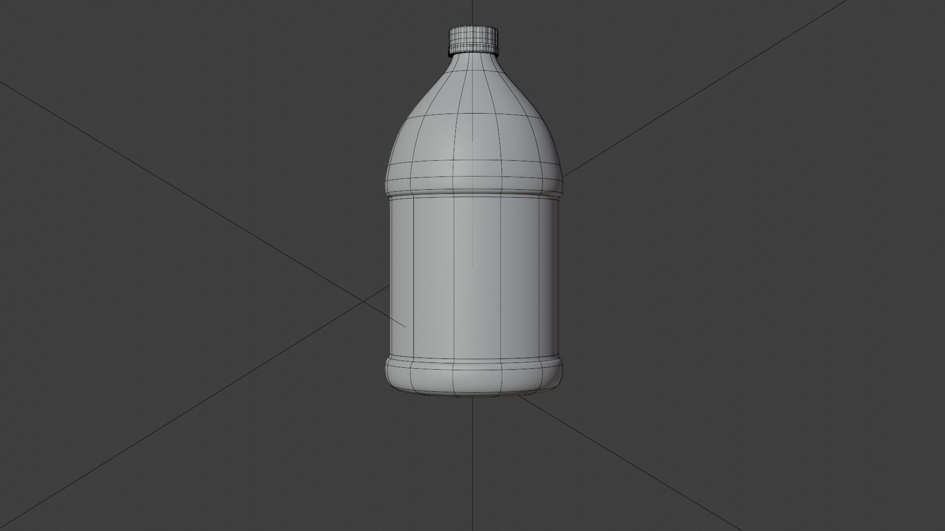 Gallon Jug Bottle 3D model_5