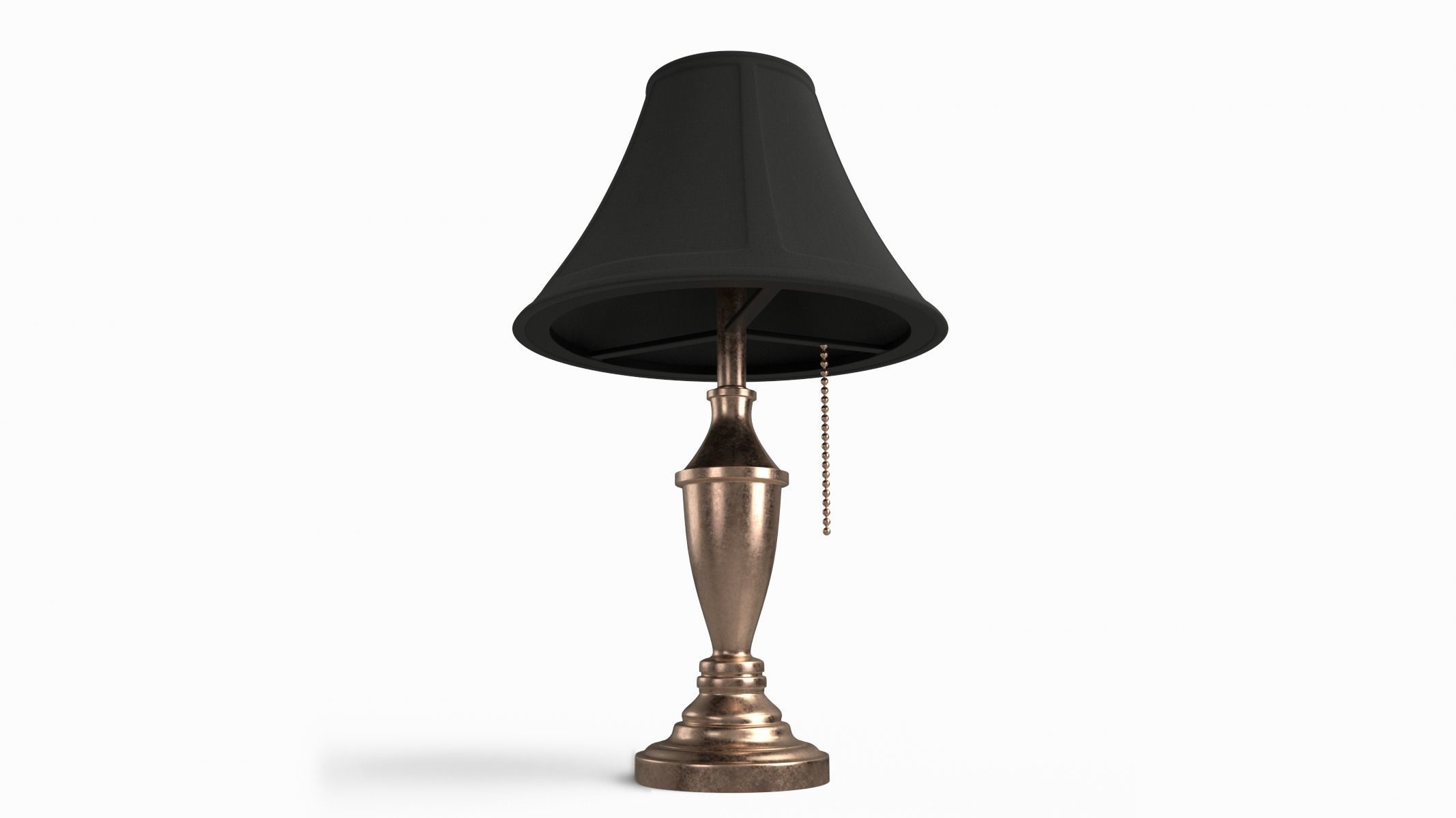 Vintage Table Lamp 3D model_2