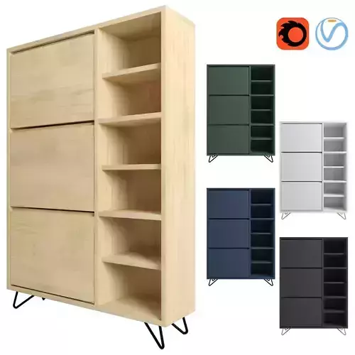 Double Shoe Storage MADE Elona