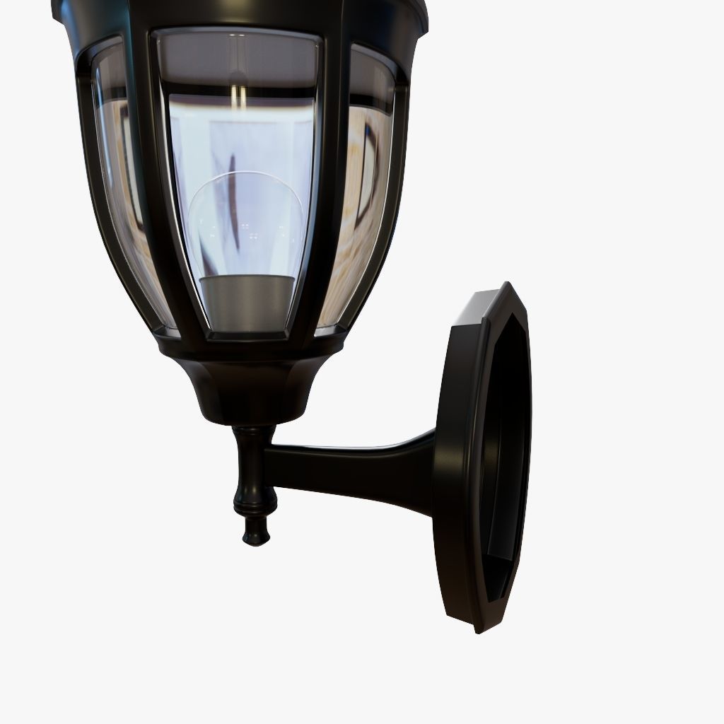 Outdoor Street Light 3D model_3