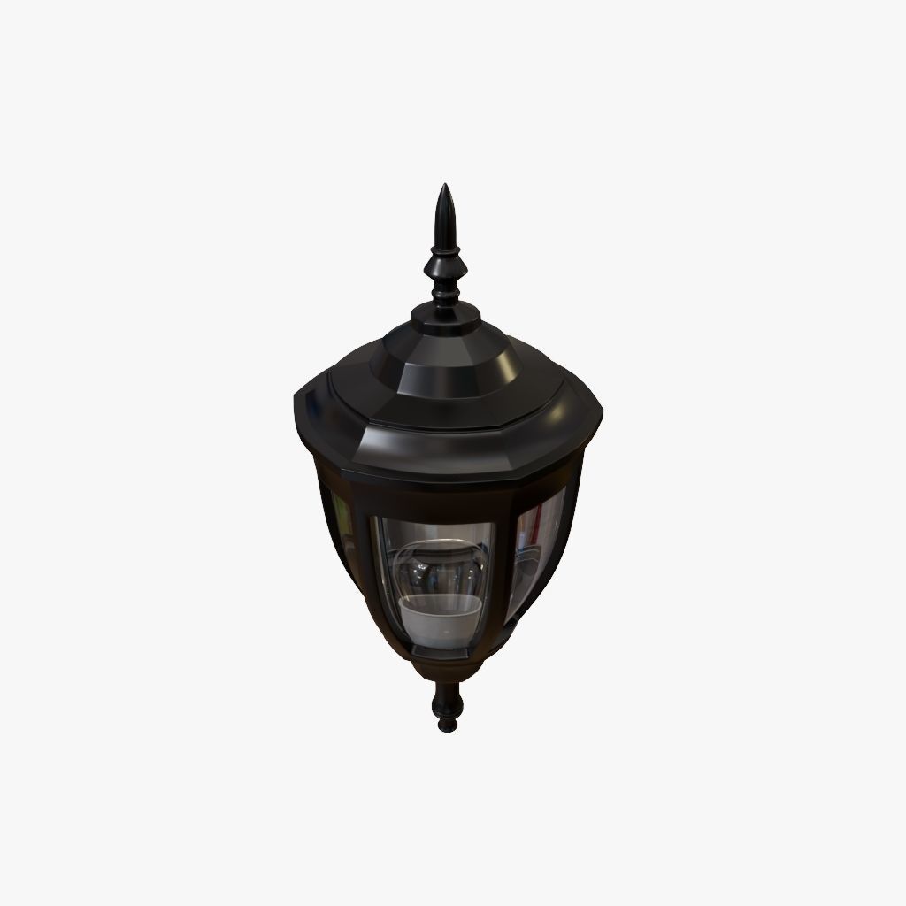 Outdoor Street Light 3D model_1