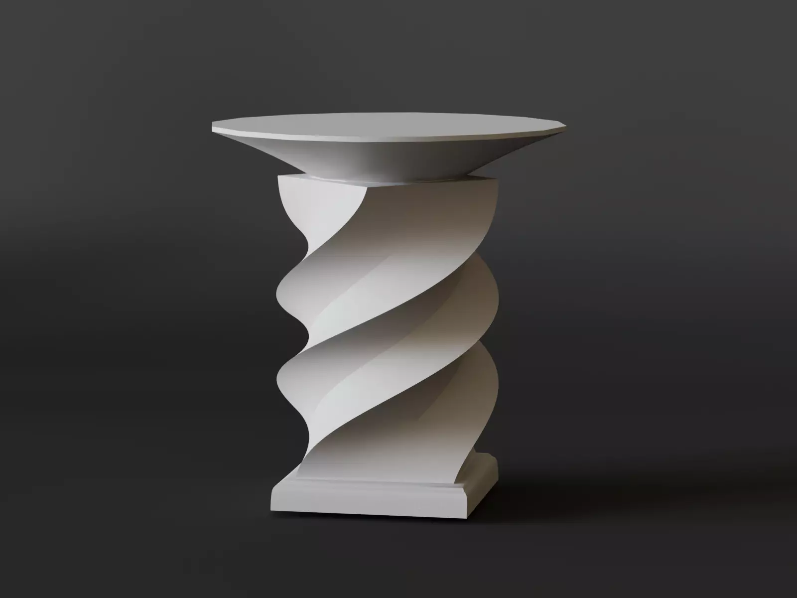 Pedestal 07 3D print model_0