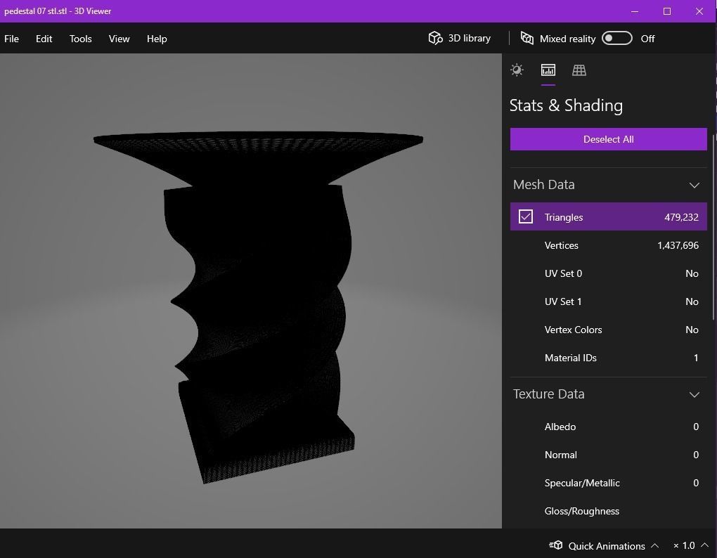 Pedestal 07 3D print model_16