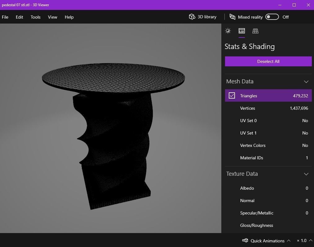 Pedestal 07 3D print model_15