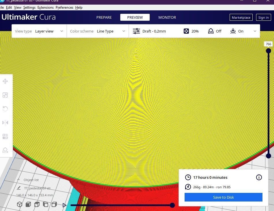 Pedestal 07 3D print model_9