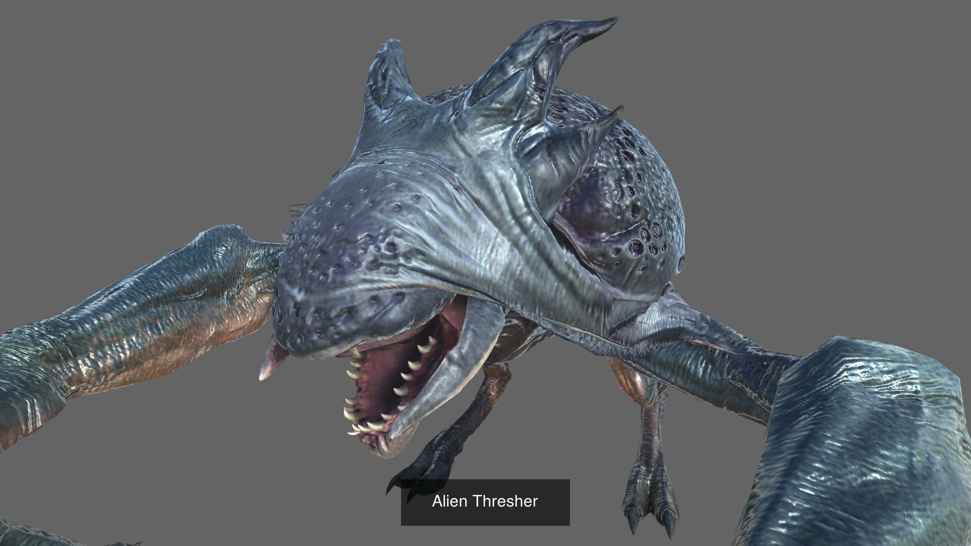 Alien Invasion 3D Model Collection_8