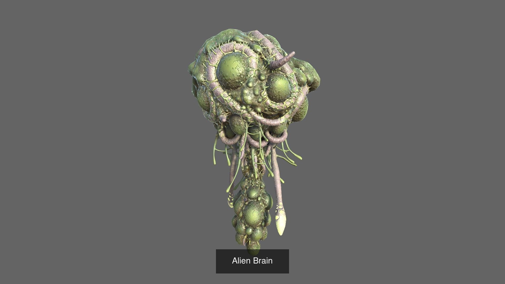 Alien Invasion 3D Model Collection_3