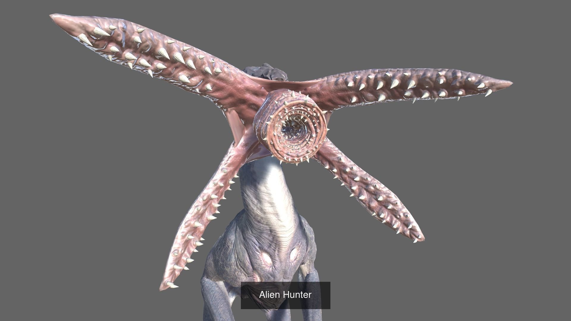 Alien Invasion 3D Model Collection_6