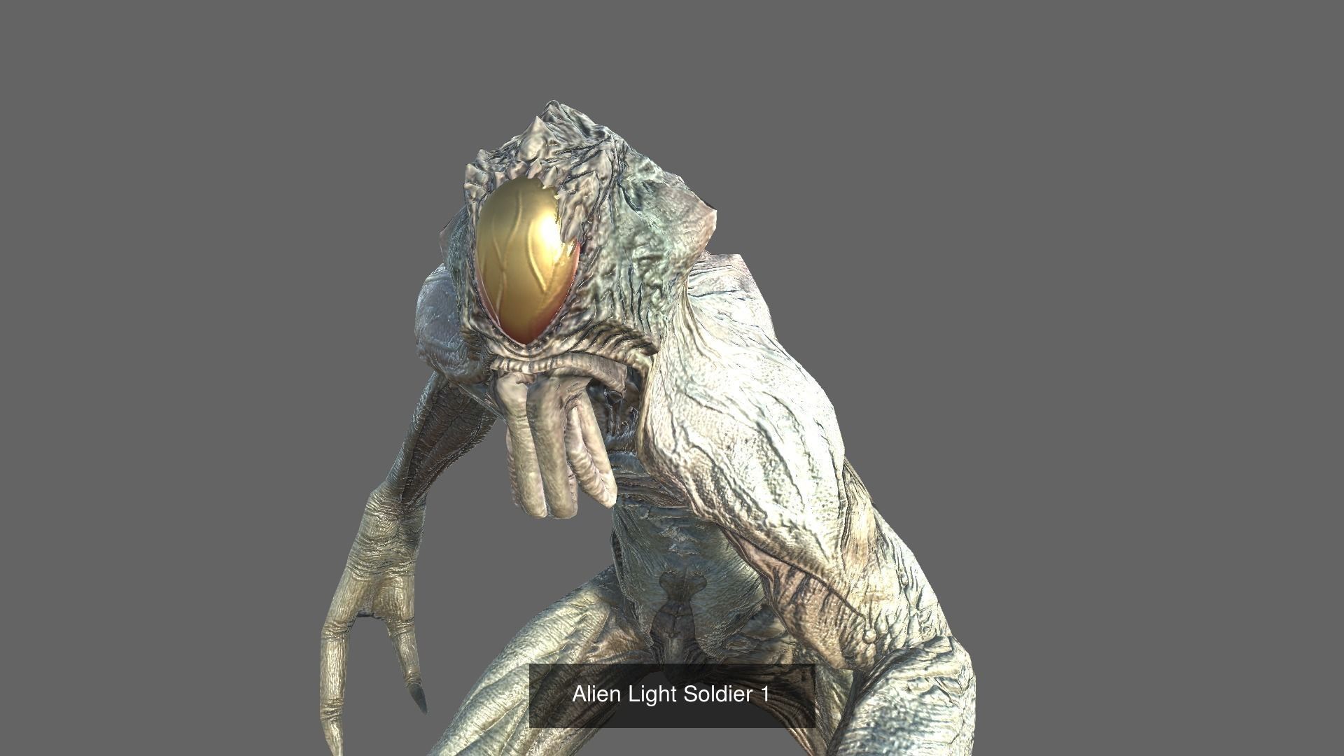 Alien Invasion 3D Model Collection_4