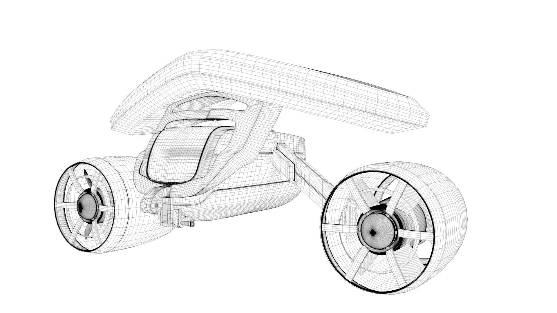 Underwater Scooter 3D model_7
