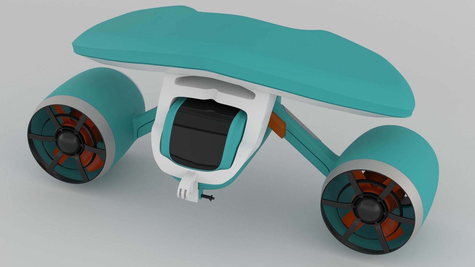 Underwater Scooter 3D model_4