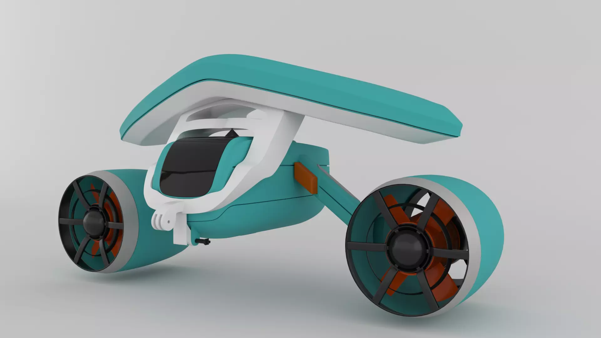 Underwater Scooter 3D model_0