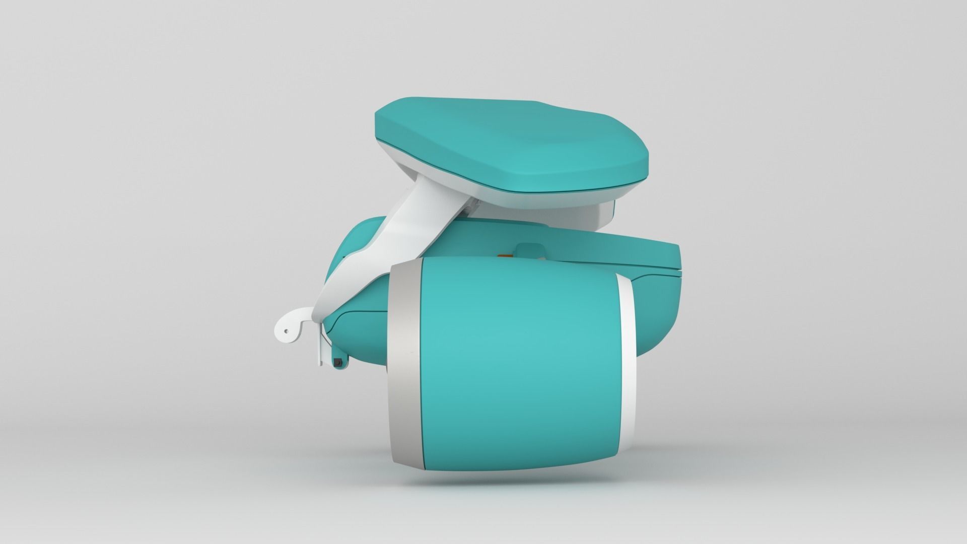 Underwater Scooter 3D model_2