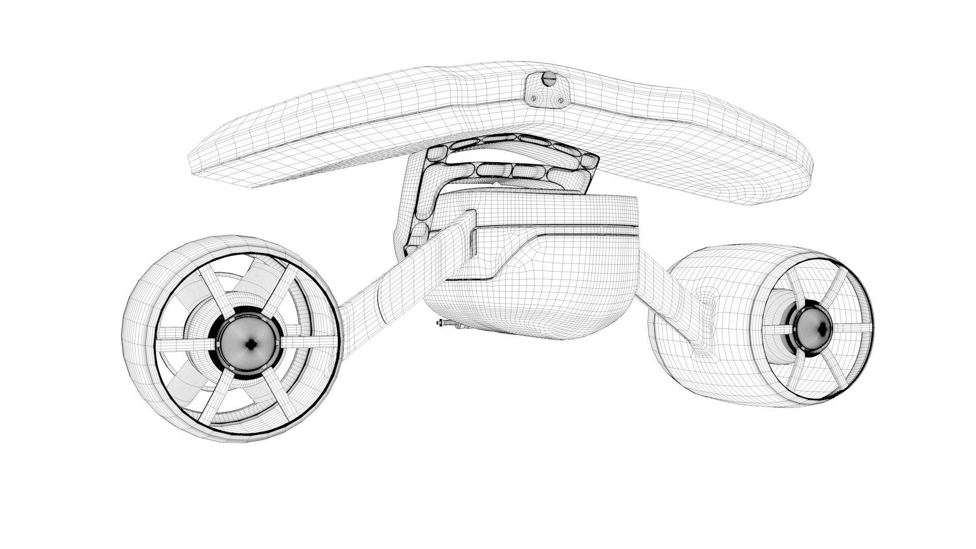 Underwater Scooter 3D model_9