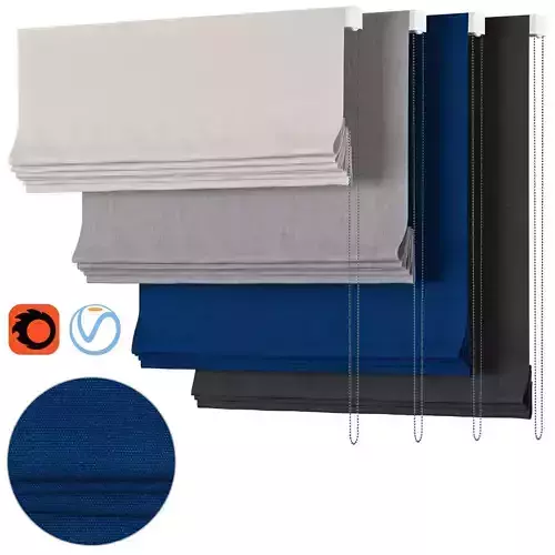 Roman Curtains 167 Sunbrella Canvas